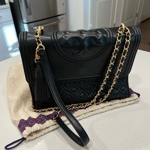 Tory Burch Quilt Leather Bag